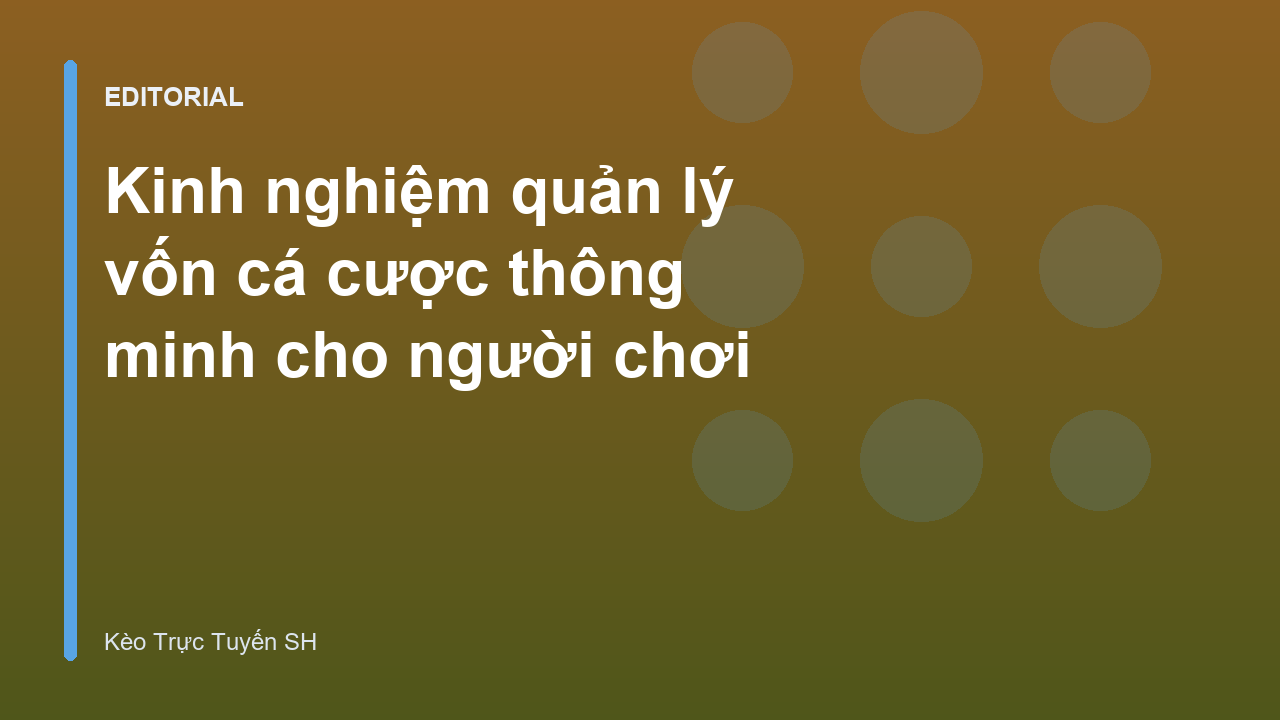 Biểu đồ minh họa quản lý vốn cá cược thông minh